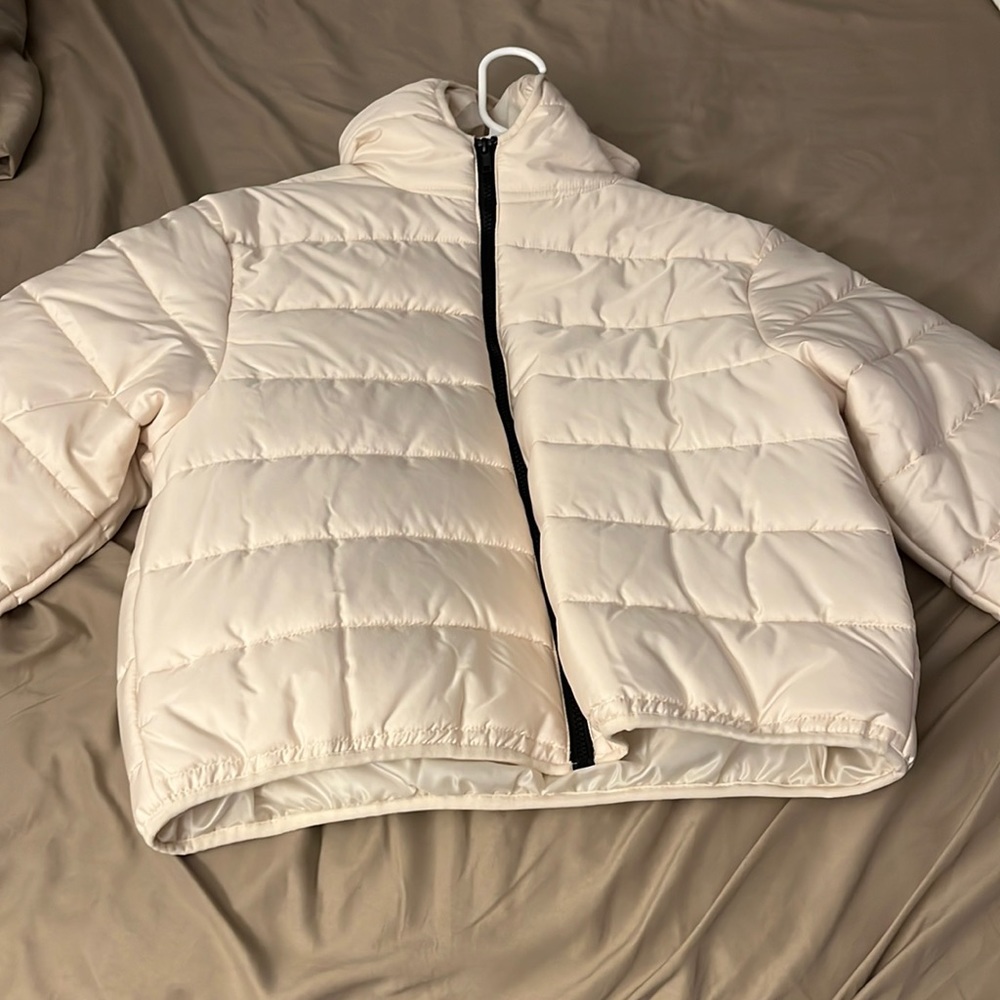 Target off white puffer